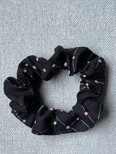 Load image into Gallery viewer, Black/Blue/Pink Constellation Scrunchie

