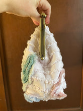 Load image into Gallery viewer, Floral Chenille Clutch bag
