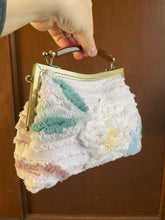 Load image into Gallery viewer, Floral Chenille Clutch bag
