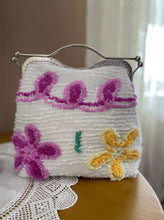 Load image into Gallery viewer, Women’s Chenille Clutch (upcycled chenille bedspread)
