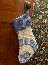 Load image into Gallery viewer, Chenille Christmas stocking/dot cuff
