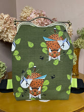 Load image into Gallery viewer, Charley Harper print Backpack Clutch Bag
