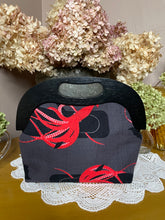Load image into Gallery viewer, Charley Harper Squid + Whale Wooden Handle Clutch
