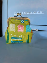 Load image into Gallery viewer, Forest Camper Van Coin Purse (green stitching)

