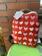 Load image into Gallery viewer, Women’s Strawberry Small Backpack Clutch Bag
