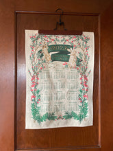 Load image into Gallery viewer, 2023Year of the Rabbit Linen Tea Towel Calendar
