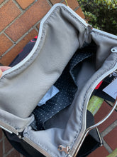 Load image into Gallery viewer, Squid + Whale Charley Harper Fabric Large Clutch Backpack
