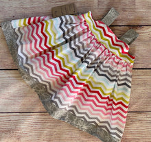 Load image into Gallery viewer, Rainbow and Hearts knot dress Size 12-24 months
