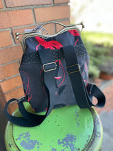Load image into Gallery viewer, Squid + Whale Charley Harper Fabric Small Clutch Backpack
