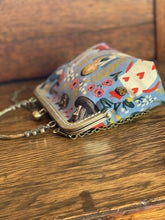 Load image into Gallery viewer, Wonderland Women’s Handled Clutch w/chsin
