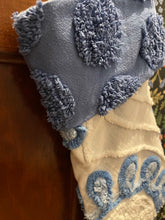 Load image into Gallery viewer, Chenille Christmas stocking/dot cuff
