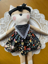 Load image into Gallery viewer, Francine Fox Handmade Linen Doll
