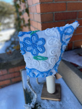 Load image into Gallery viewer, 18-36 month Chenille Floral Pixie Hat
