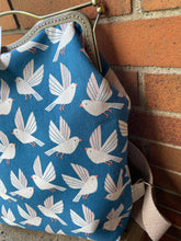Load image into Gallery viewer, Women’s Blue Bird Backpack Clutch Bag
