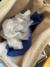 Load image into Gallery viewer, Women’s Backpack Clutch in Rifle Paper Co. Amalfi Canvas
