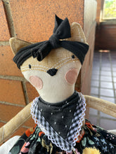 Load image into Gallery viewer, Felicity Fox MINI Handmade Linen Doll

