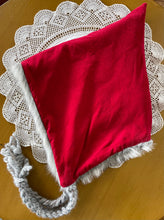 Load image into Gallery viewer, TEEN/ADULT size corduroy/fur Pixie Hat
