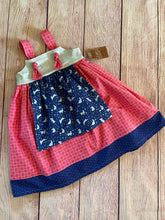 Load image into Gallery viewer, Bunny Apron Knot Dress size 5
