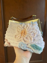 Load image into Gallery viewer, Floral Chenille Clutch bag
