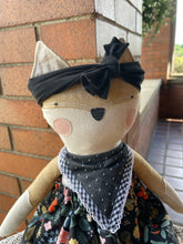 Load image into Gallery viewer, Francine Fox Handmade Linen Doll
