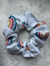 Load image into Gallery viewer, Minimalist Rainbow Scrunchie
