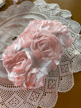 Load image into Gallery viewer, Pink Rosette Women’s Clutch
