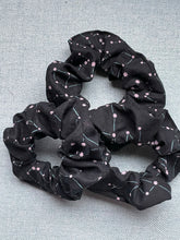 Load image into Gallery viewer, Black/Blue/Pink Constellation Scrunchie
