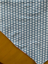 Load image into Gallery viewer, LARGE Heart/ Blue Flower Dog Bandanna
