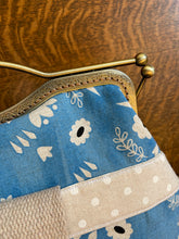 Load image into Gallery viewer, Women’s Large Backpack Clutch Bag in Cotton + Steel Canvas
